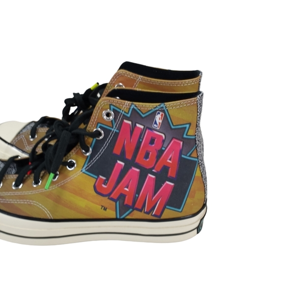 NWB Converse Mens Size 10 NBA JAM Chuck Taylor 70 High Top Casual Shoes 171692C - Picture 2 of 9
